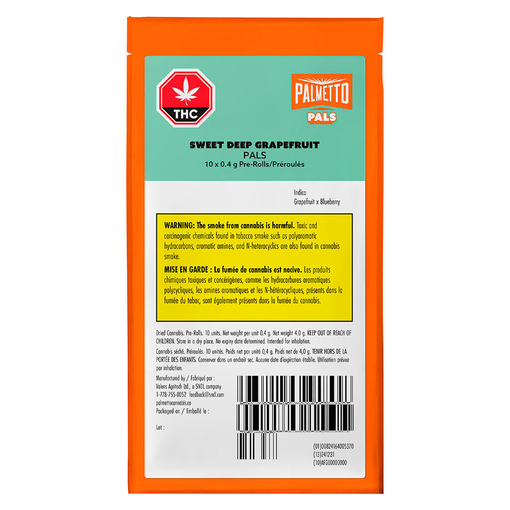 Sweet Deep Grapefruit Pals Pre-roll - 