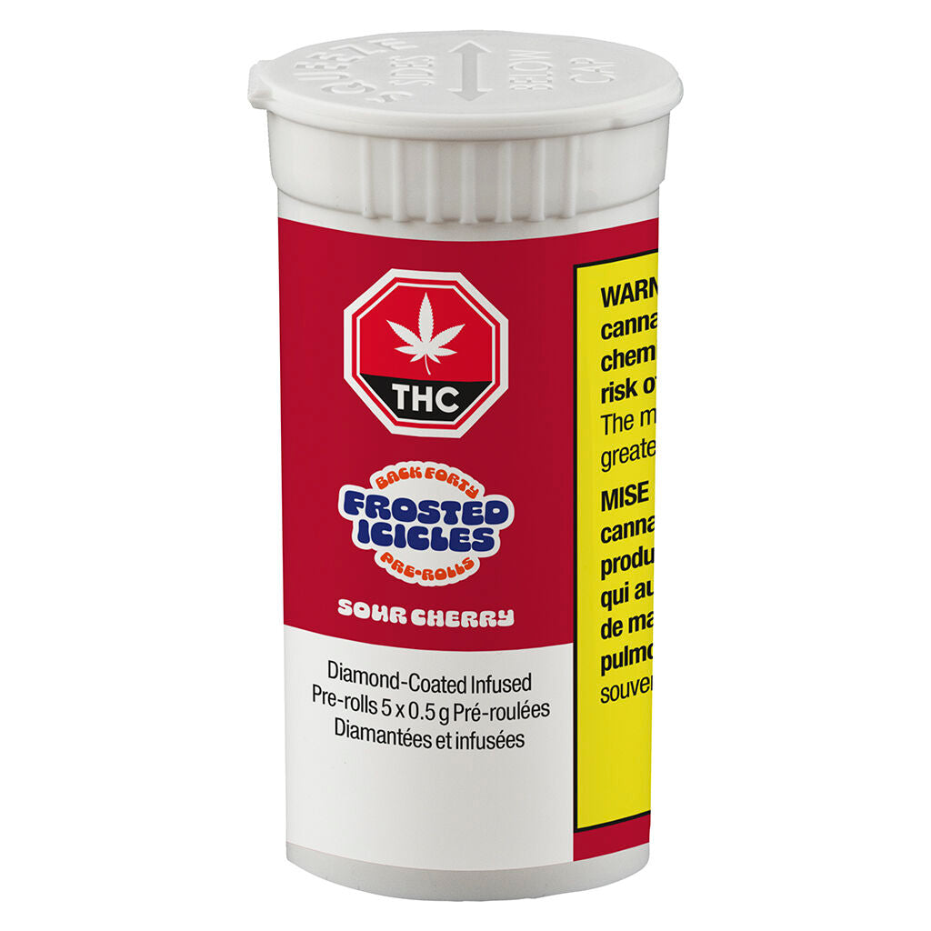 Frosted Icicles Infused Pre-roll - Sour Cherry - 