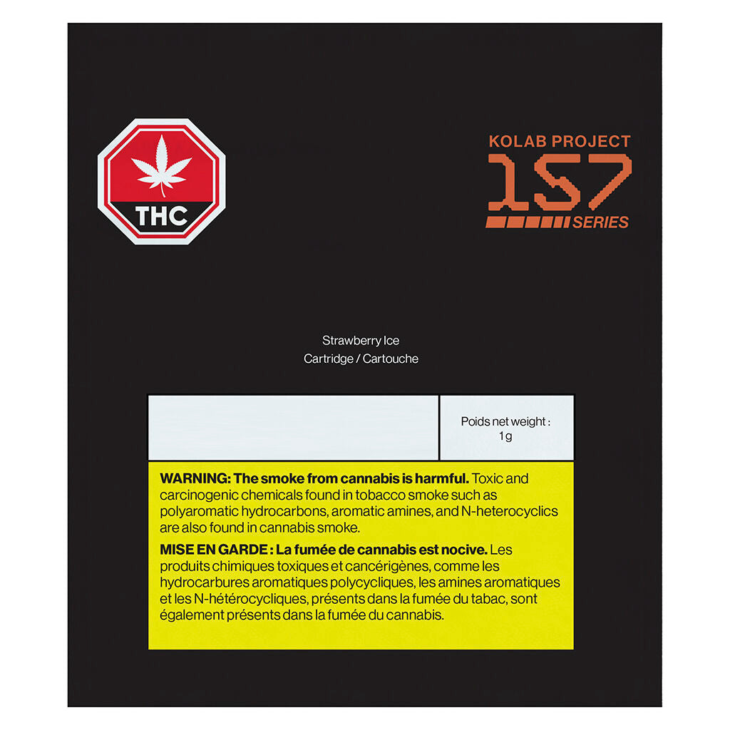 Strawberry Ice 1.0 Sativa 510 Thread Cartridge - 