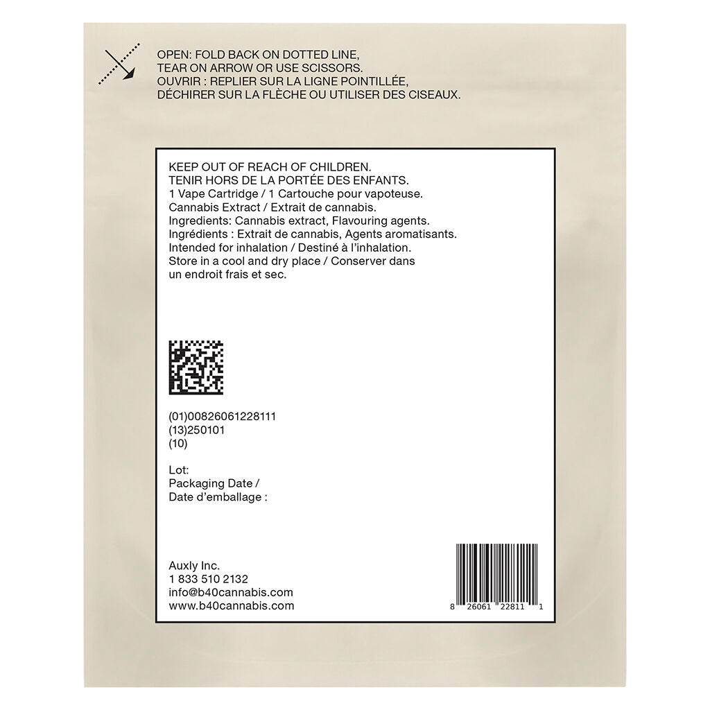 Cartouche filetage 510 - Super Lemon Haze - 