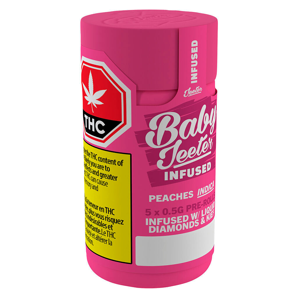Préroulé infusé Baby Jeeter Peaches - 