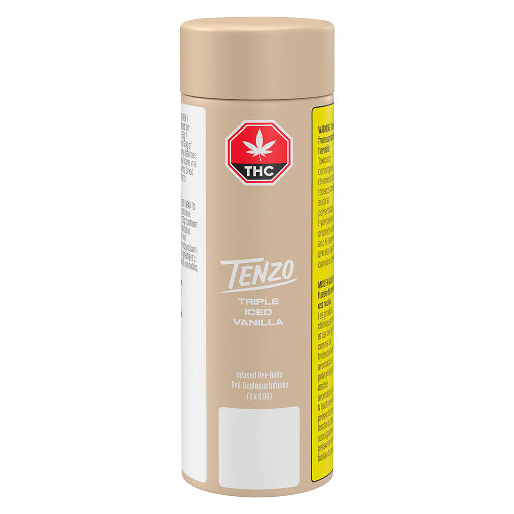 Préroulé infusé Triple Iced Vanilla - 