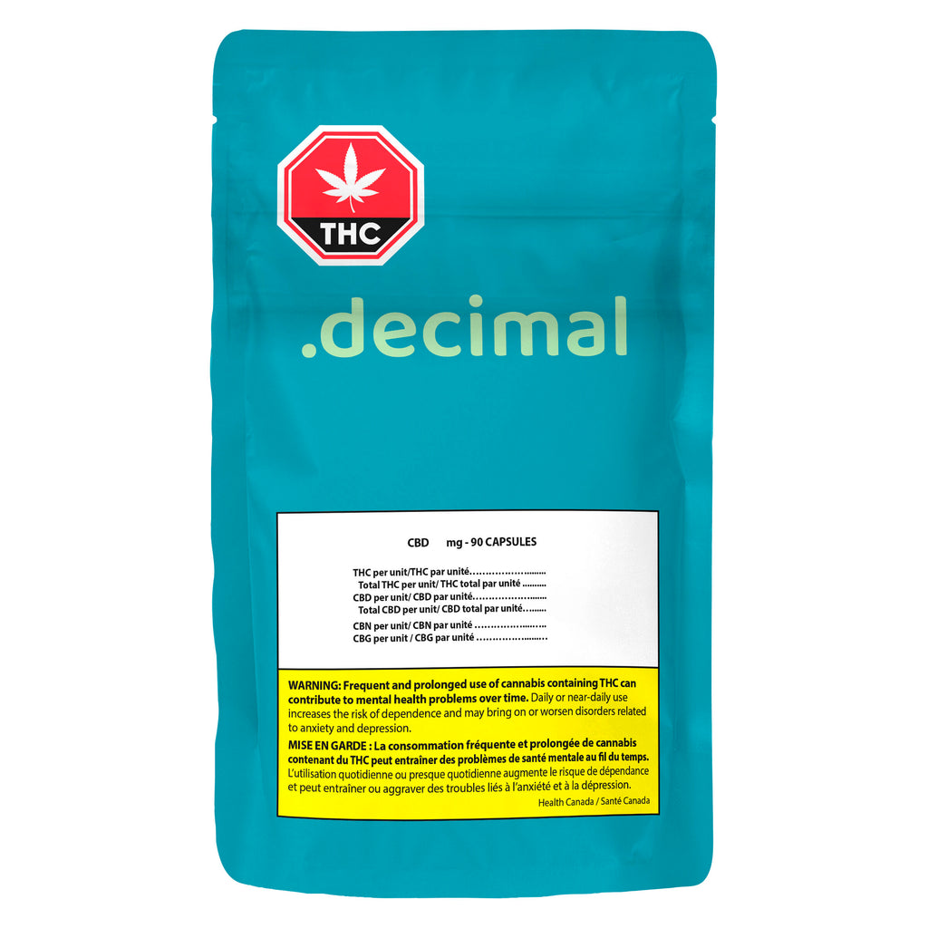 Capsules de CBD (paquet de 90) - 