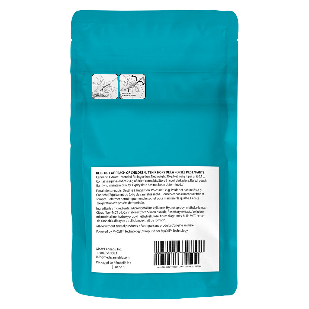 Capsules de CBD (paquet de 90) - 