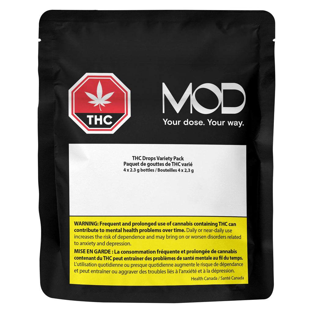 Coffret de variétés gouttes THC - 