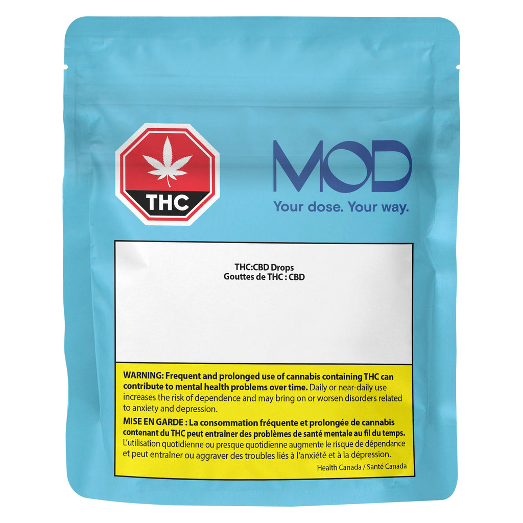 Gouttes THC : CBD - 