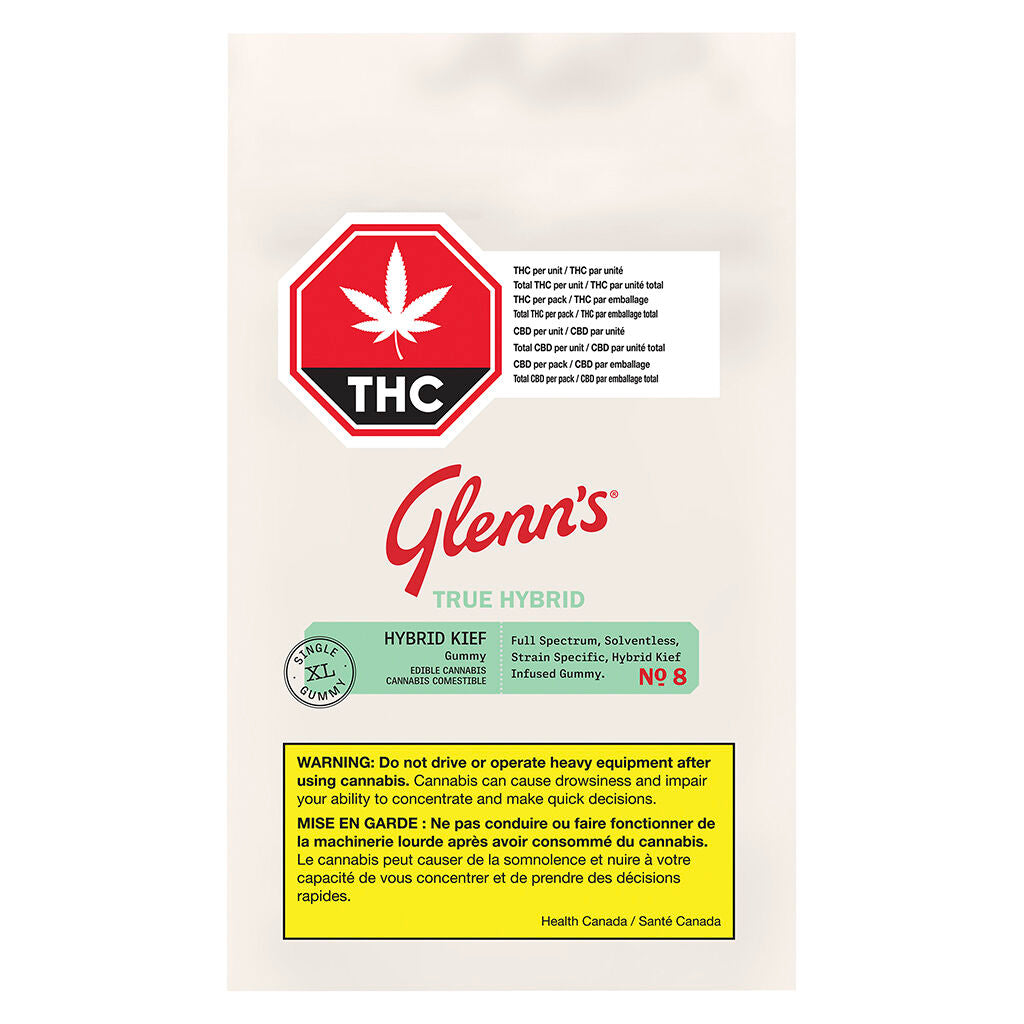 No.8 True Hybrid Kief XL - Blue Freeze - 