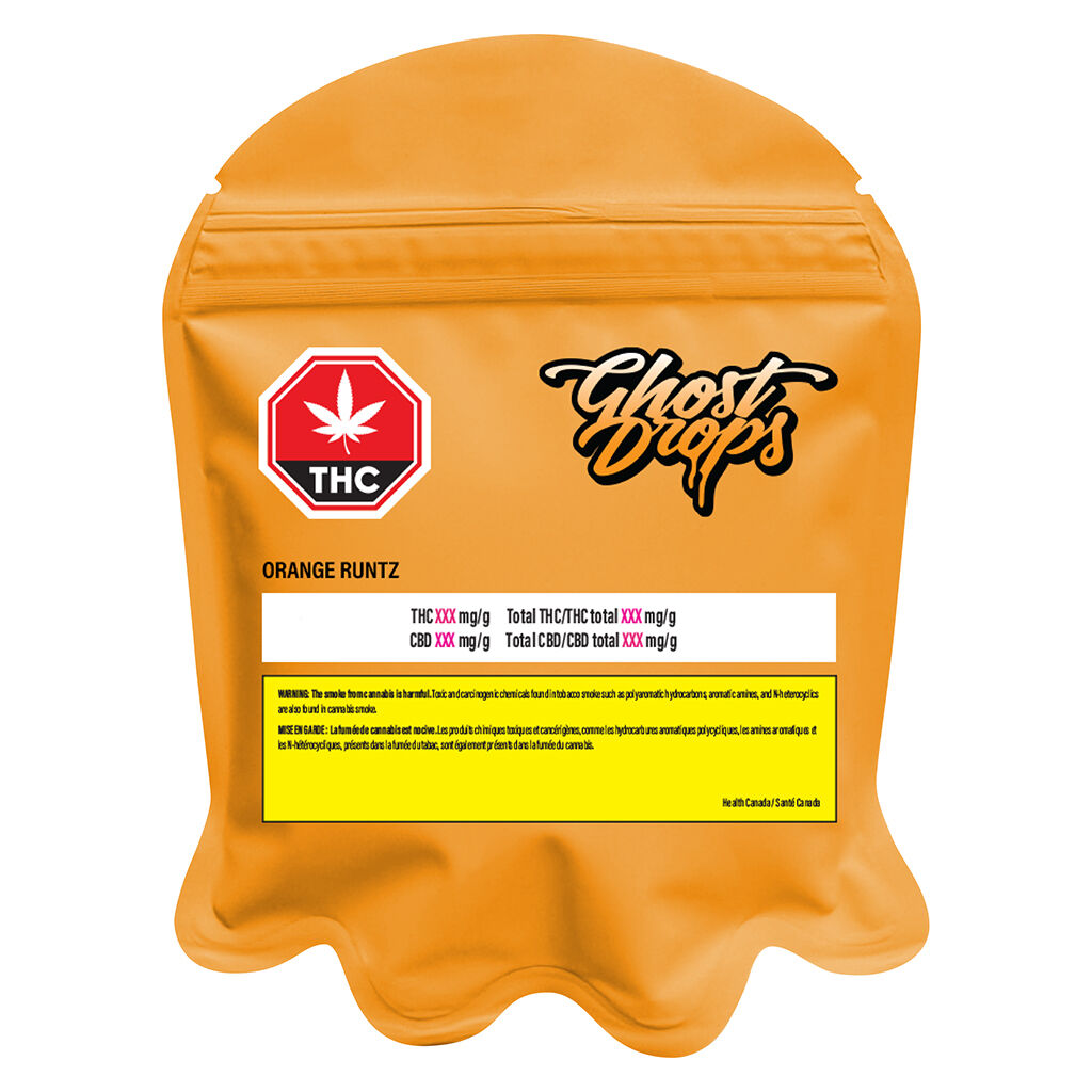 Gélifiés White R*ntz Ghost (Orange R*ntz) - 