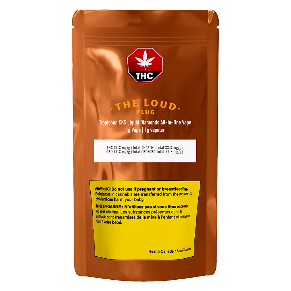 Vapoteuse tout-en-un à diamants liquides Tropicana Cookies - 