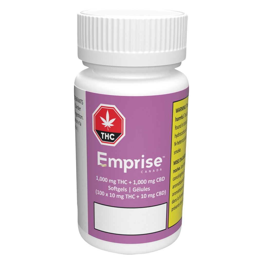 Gélifiés 1 000 mg de THC + 1 000 mg de CBD - 