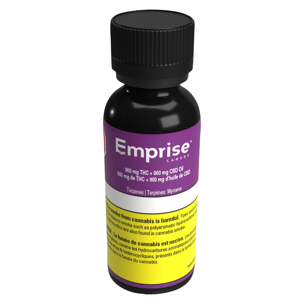 Huile 900 mg de THC + 900 mg de CBD - 