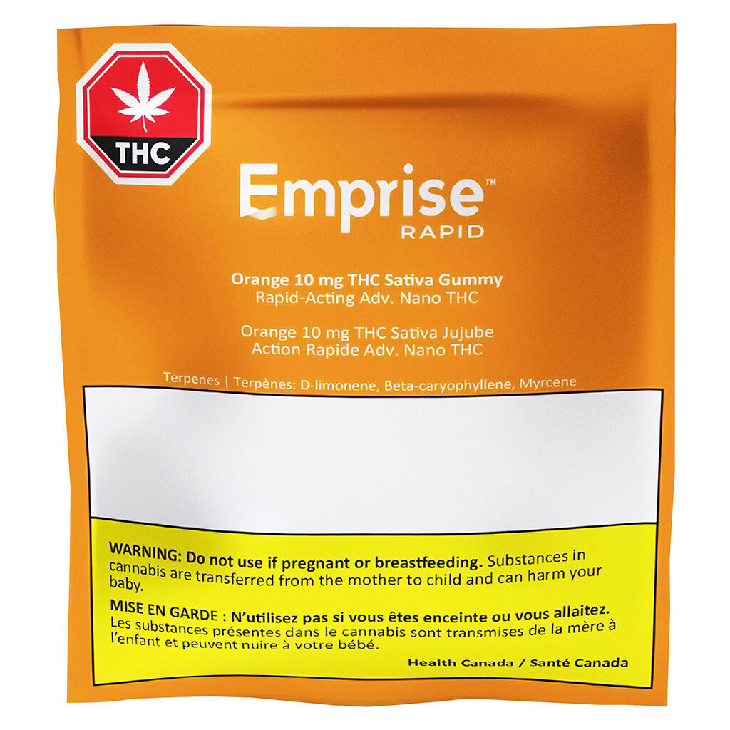 Gélifié sativa au THC 10 Orange - 