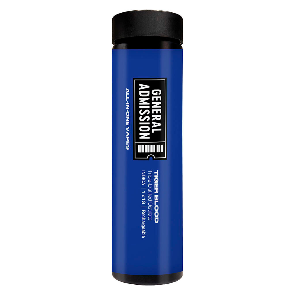 Tiger Blood Indica (1:0) Rechargeable All-In-One Vape - 