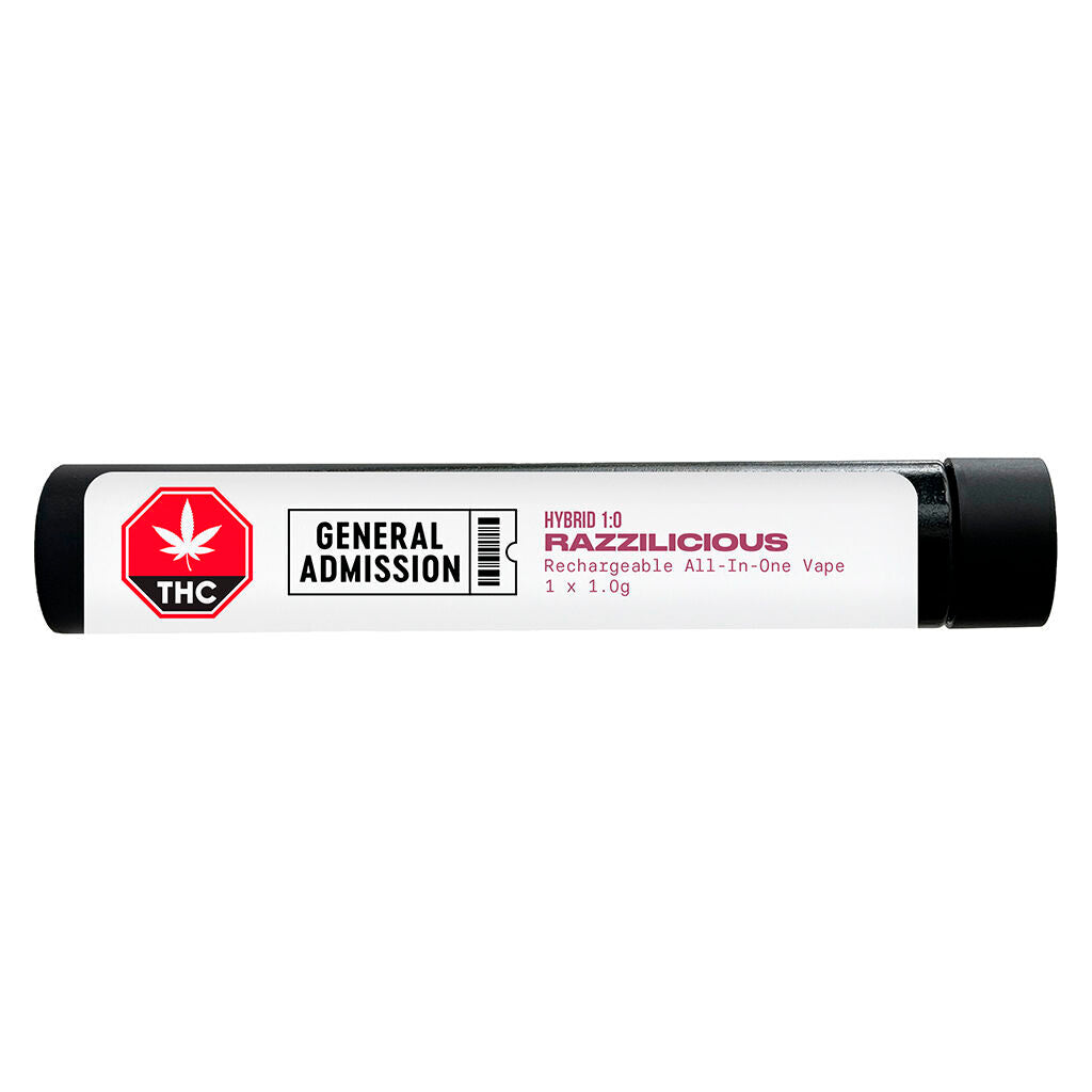 Vapoteuse rechargeable tout-en-un Razzilicious Hybrid (1:0) - 
