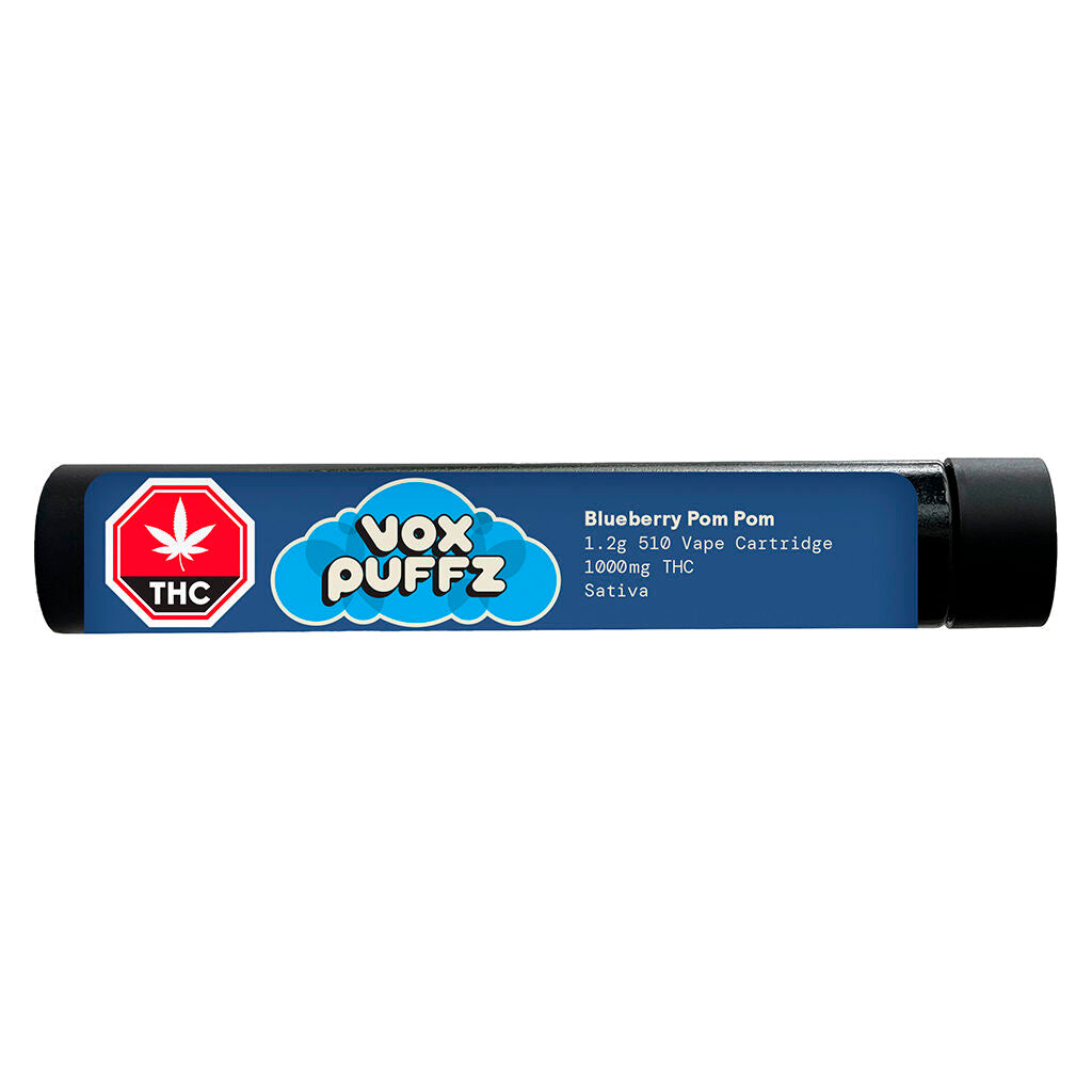 Cartouche à filetage 510 Blueberry Pom Pom 1000 mg THC - 