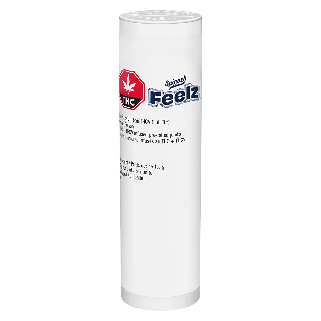 Préroulé infusé Blue Razz Durban THCV (Full Tilt) - 