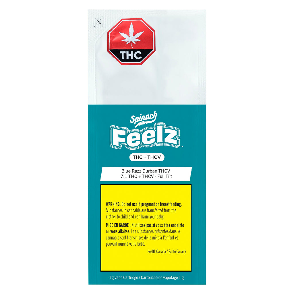 Blue Razz Durban THCV (Full Tilt) Cartouche à 510 fils - 