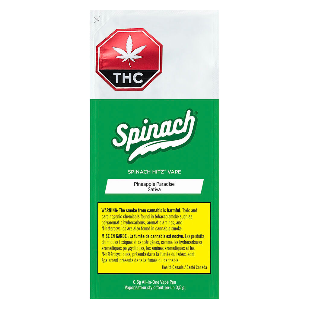 Vapoteuse  tout-en-un Spinach HITZ -  Pineapple Paradise - 