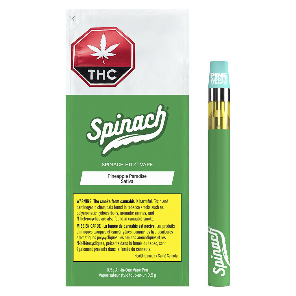 Vapoteuse  tout-en-un Spinach HITZ -  Pineapple Paradise - 