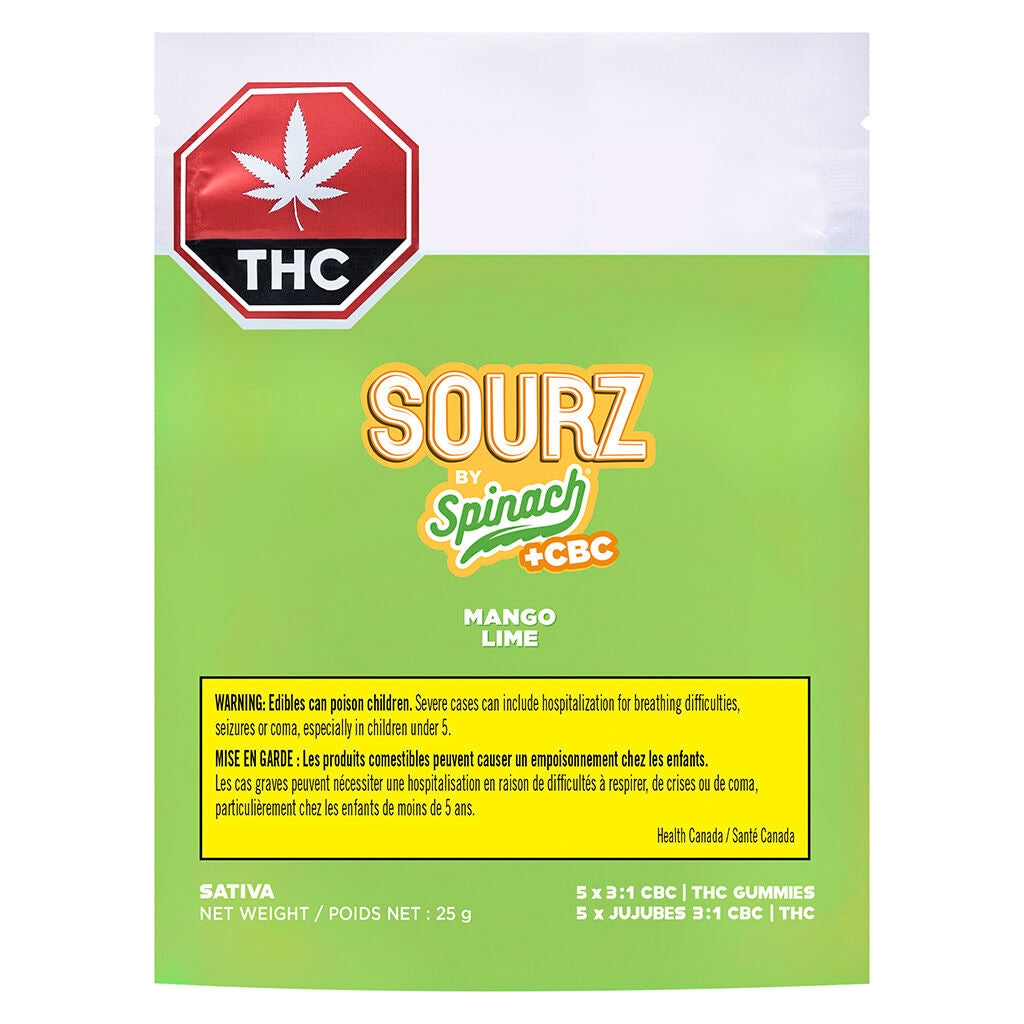 THC+CBC Mango Lime Soft Chews - 