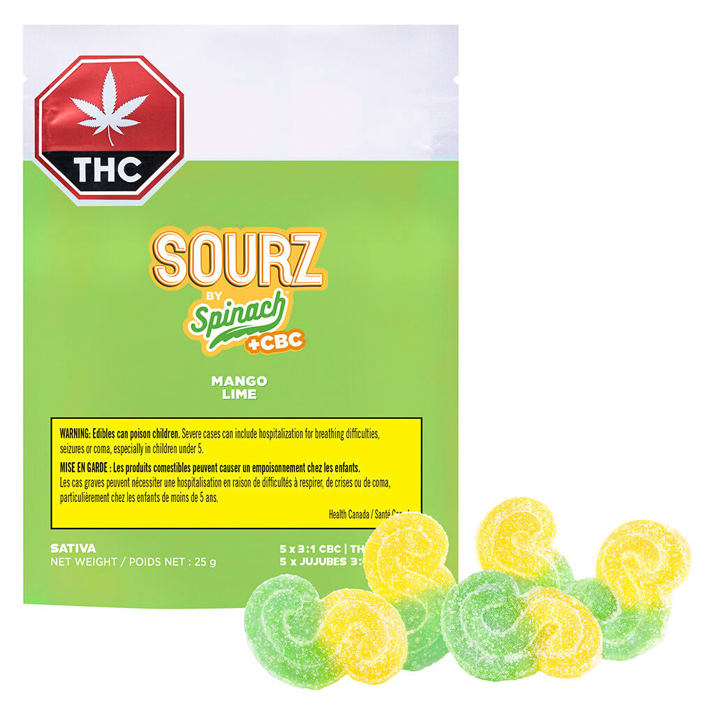 THC+CBC Mango Lime Gummies - 