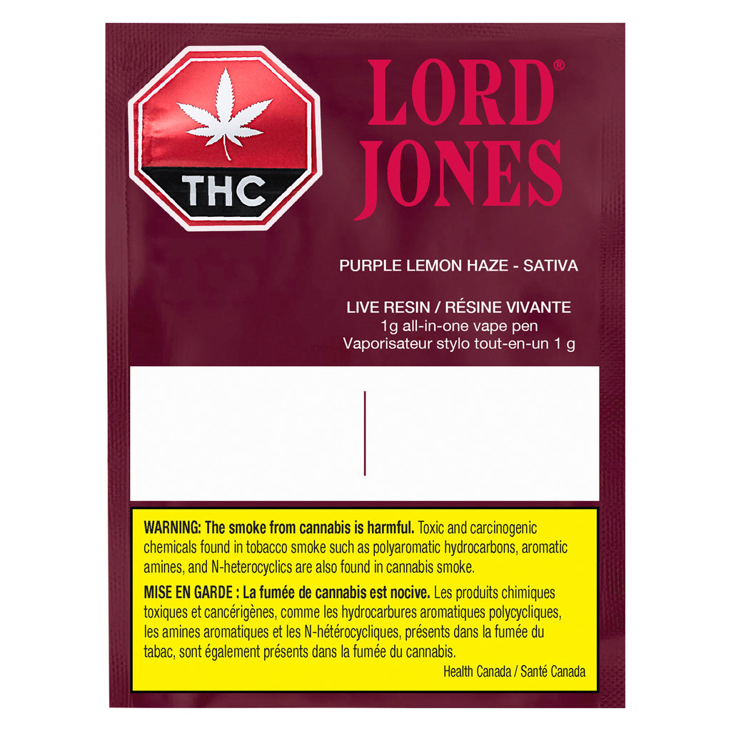 Résine vivante pure Tout-en-un - Purple Lemon Haze - 