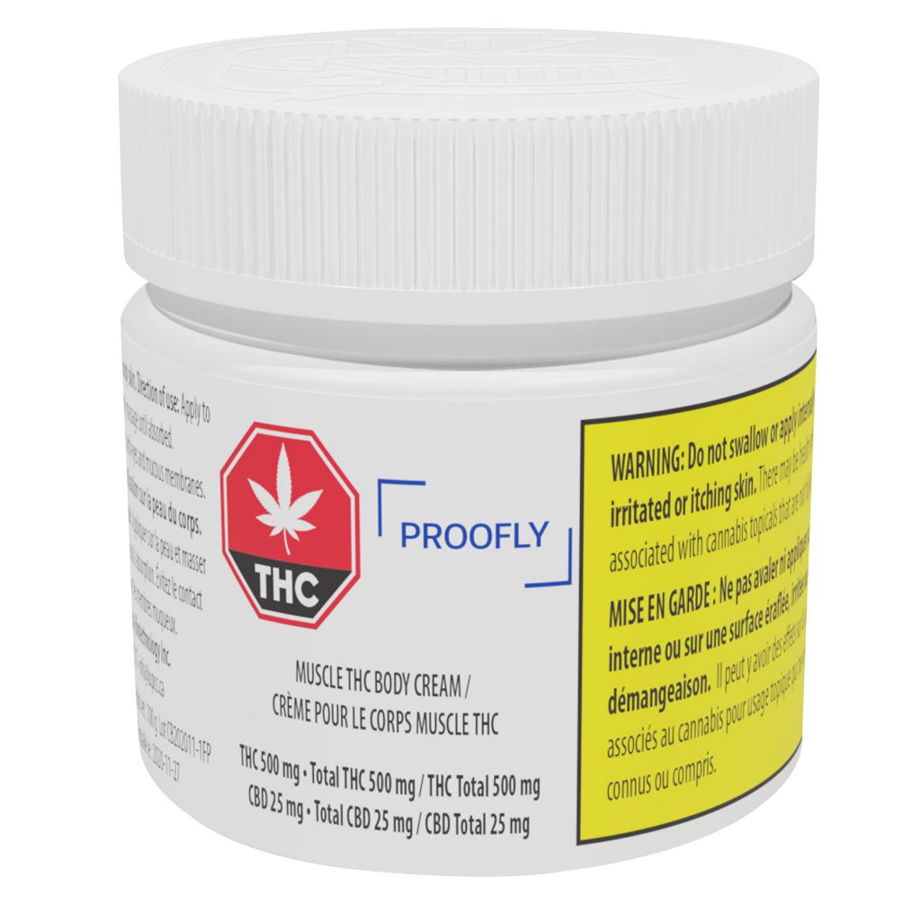 Muscle Crème pour le corps THC - 