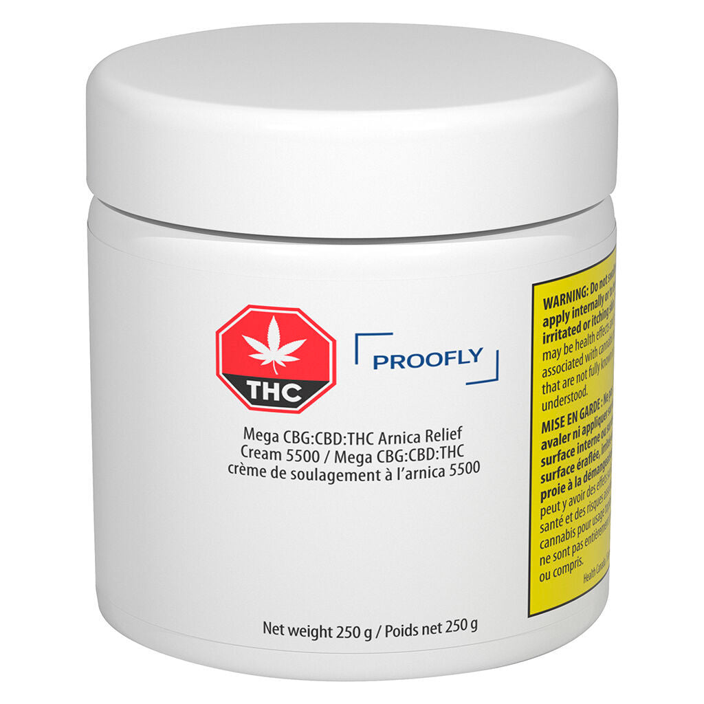 Crème Arnica Relief Mega CBG:CBD:THC 5500 - 