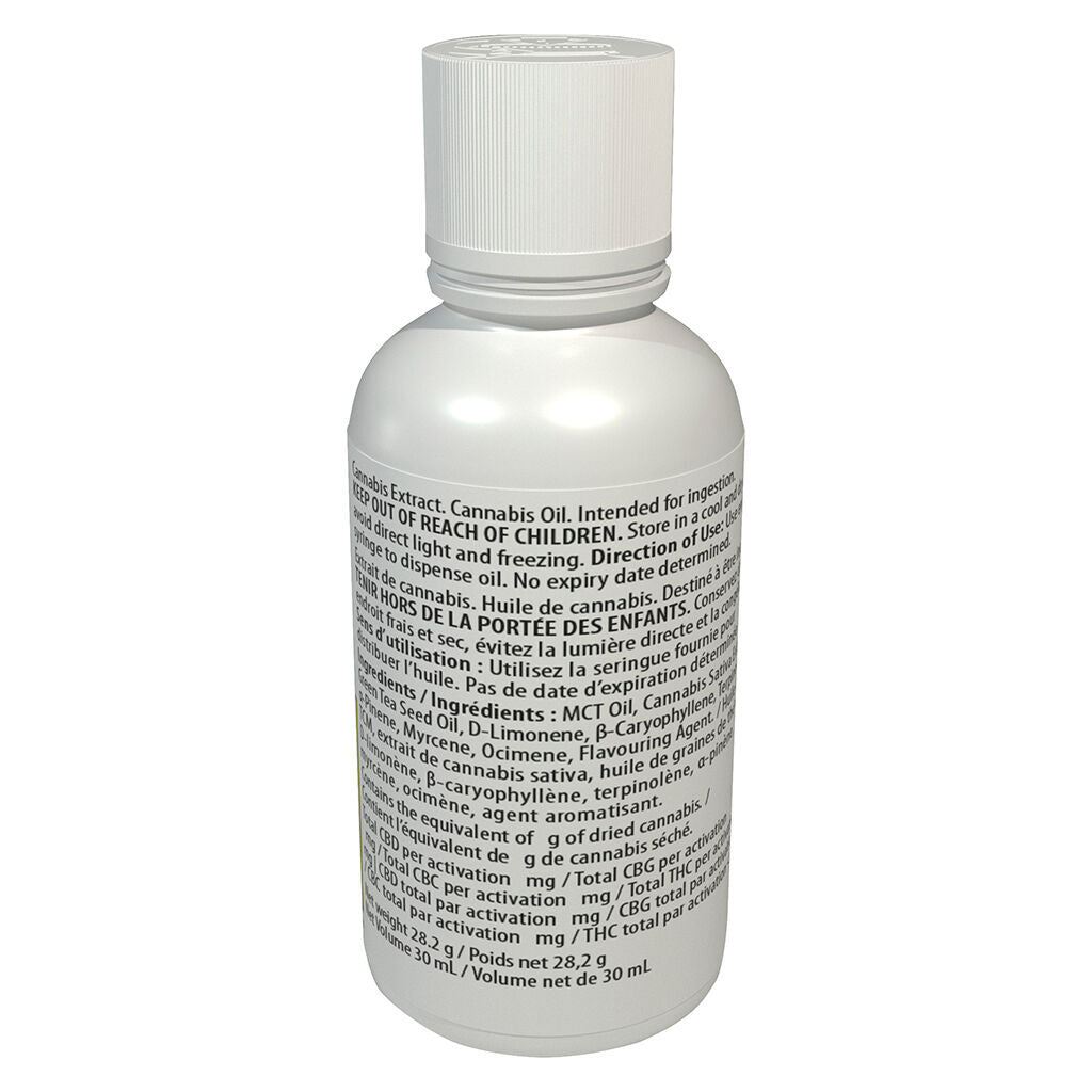 Huile Green Tea Daily CBC:CBG:CBD + Terpènes - 