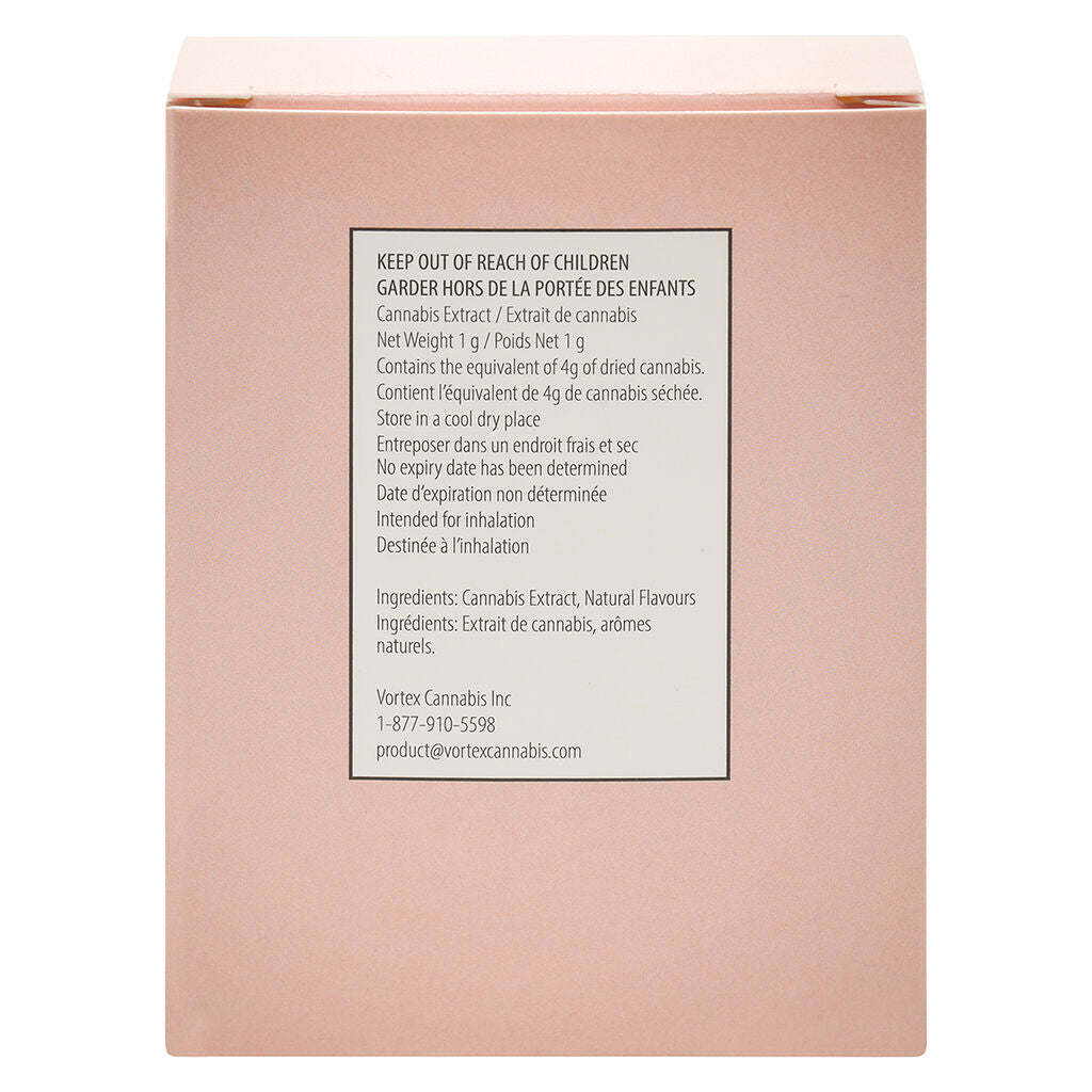 Peach Boba Live Action All in One Box Cart - 