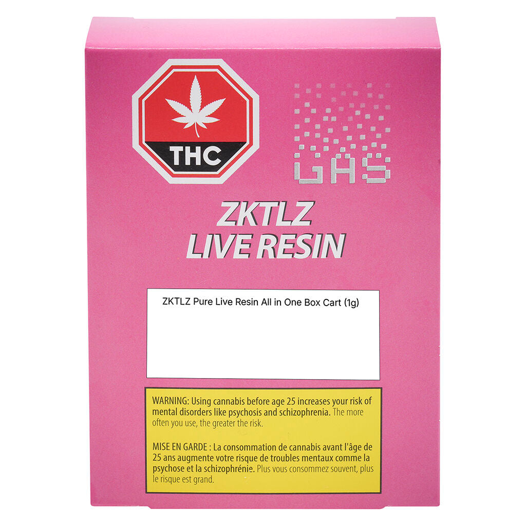 Résine  vivante Skittlz Live Resin cartouche tout-en-un - 