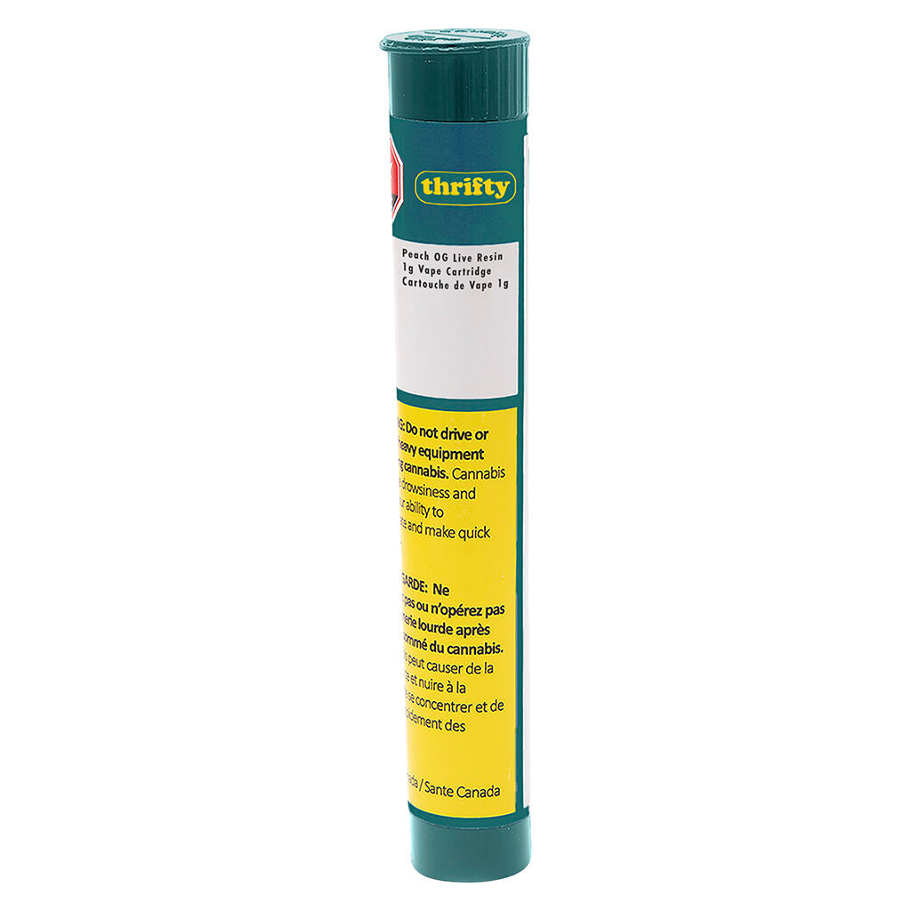 Peach OG Liquid Live Resin 510 Thread Cartridge - 