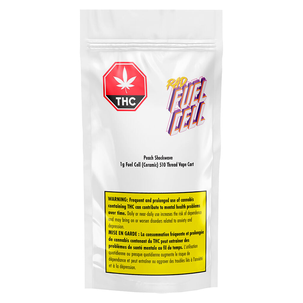 Cartouche à filetage 510 Peach Shockwave Fuel Cell - 