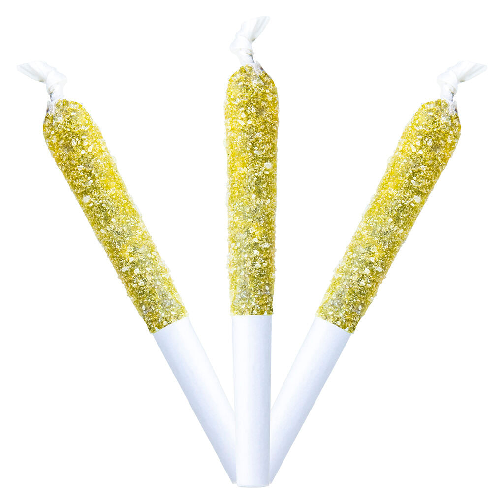 Préroulé infusé enrobé de diamants Blue Raspberry NSFW de Bu - 