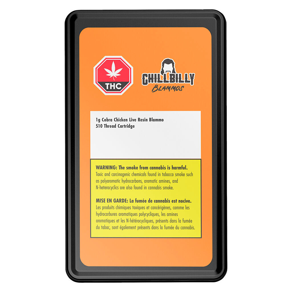 Cobra Chicken Live Resin Blammo 510 Thread Cartridge - 