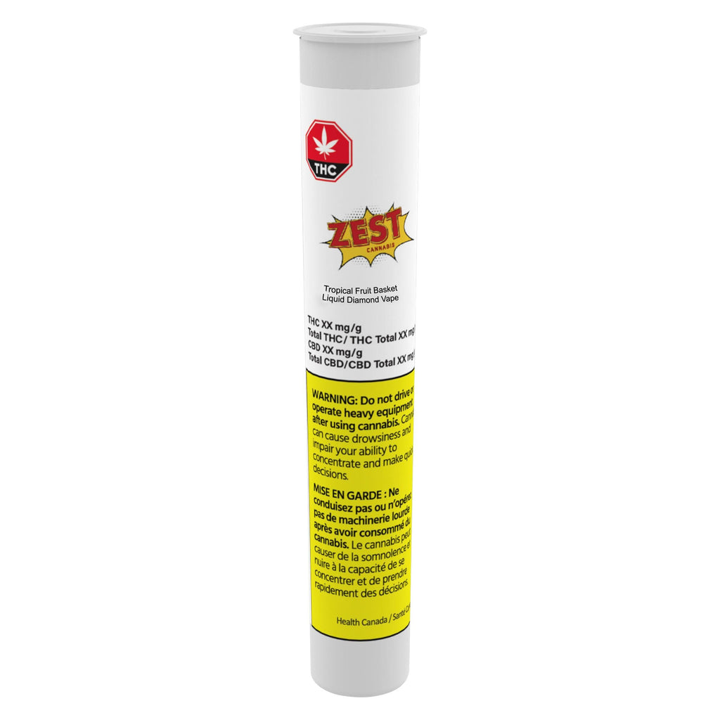 Cartouche à filetage 510 en diamant liquide Tropical Fruit B - 