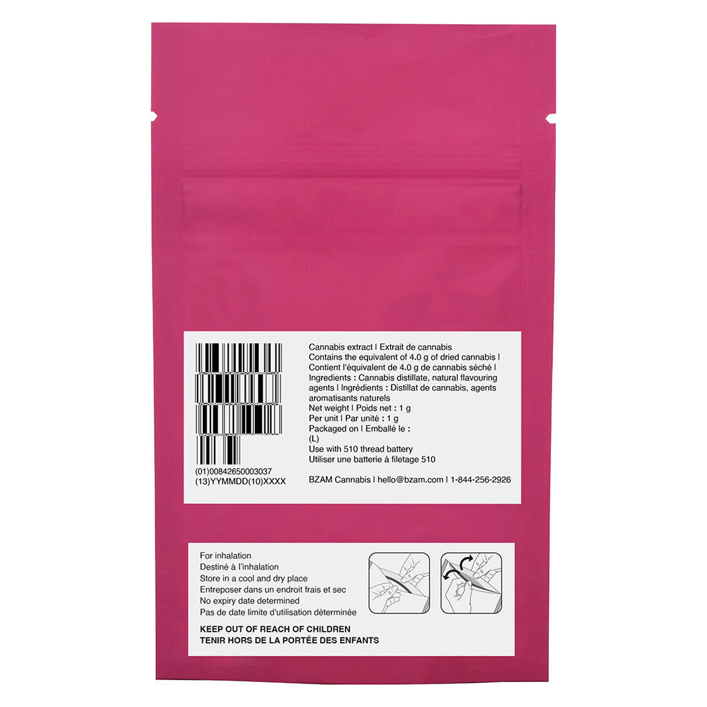Cartouche à filetage 510 Cherry Almond - 