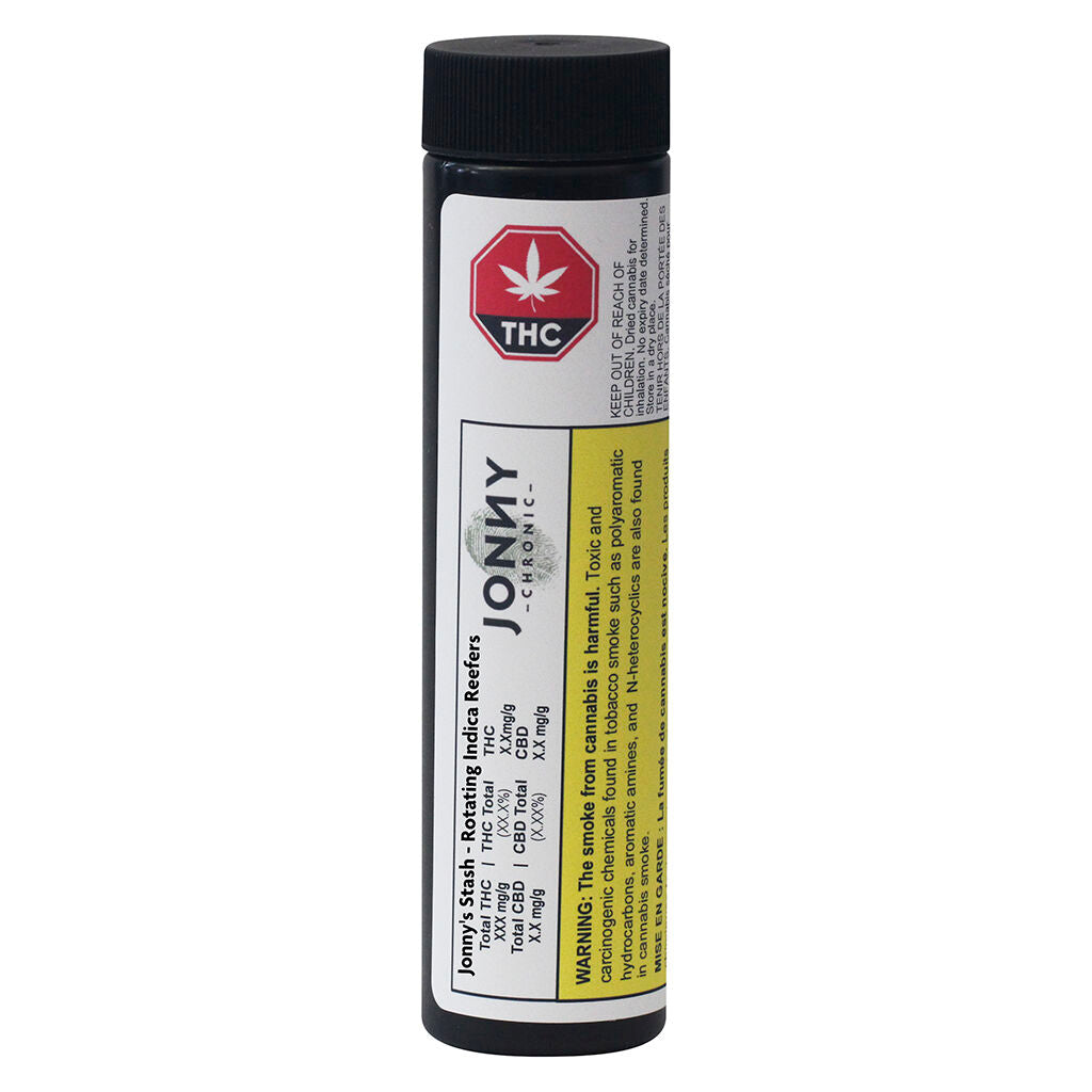 Jonny's Stash - Rotating Indica Reefers - 