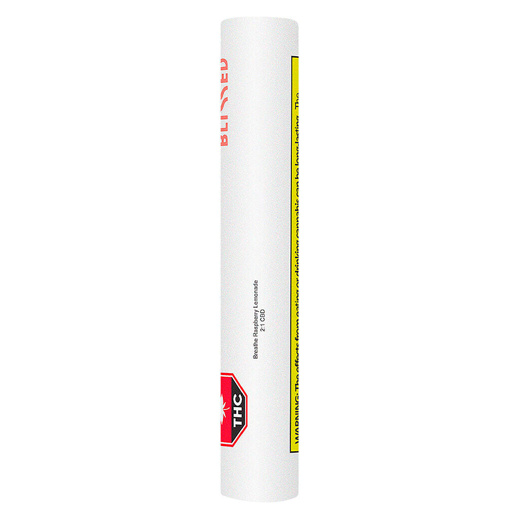 Breathe Raspberry Lemonade 2:1 CBD 510 Thread Cartridge - 