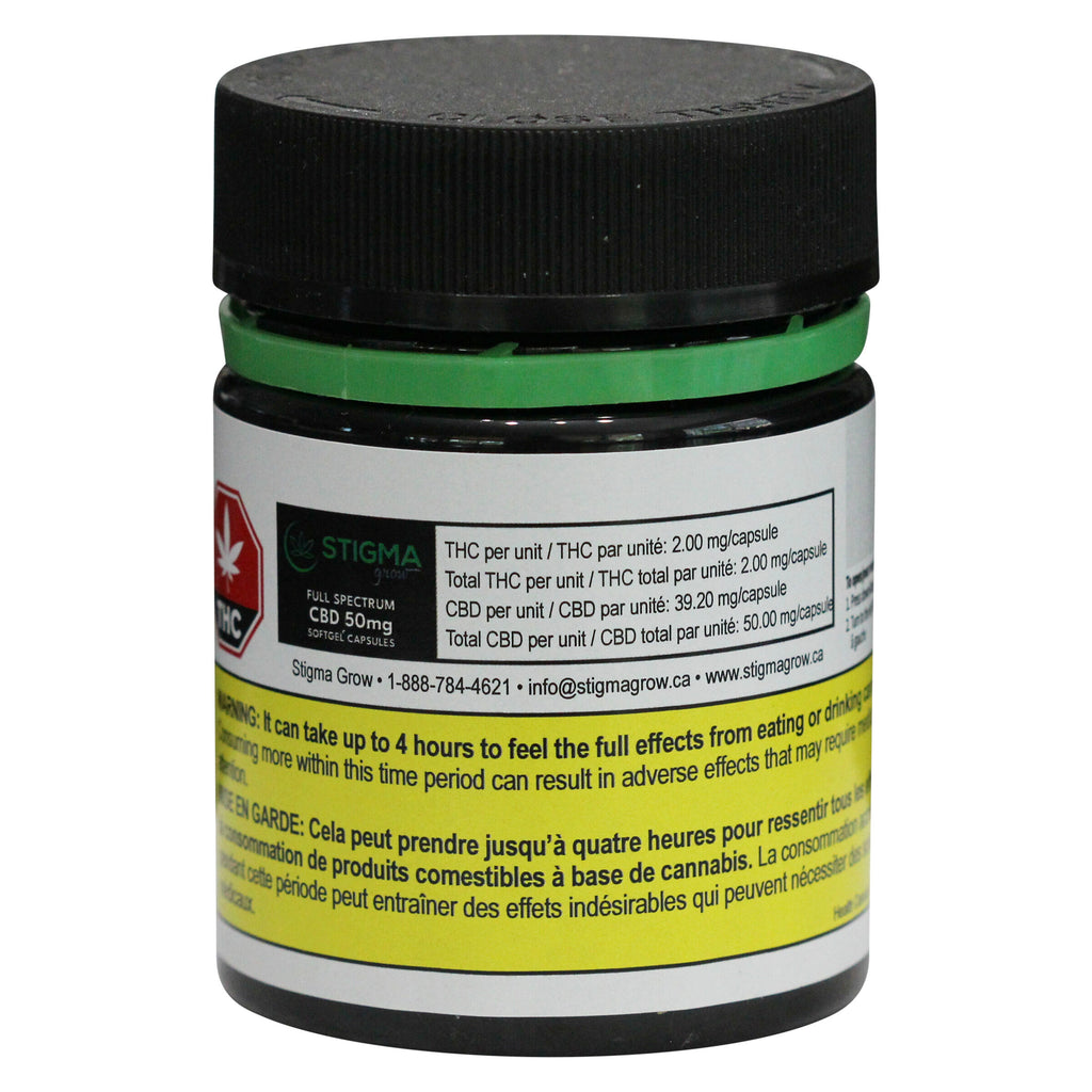 CBD à spectre complet 50 gélules - 