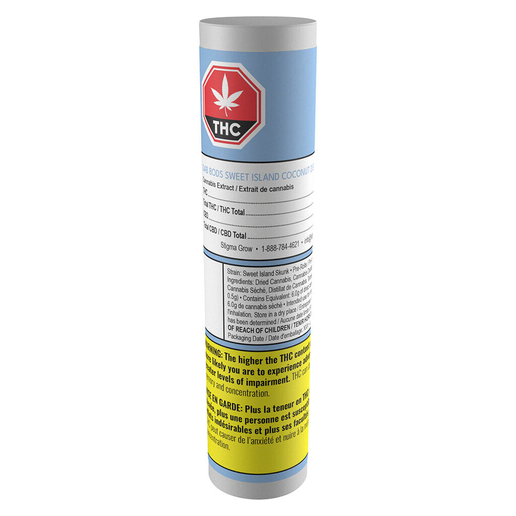 Joints infusés Sweet Island Coconut Disti - 