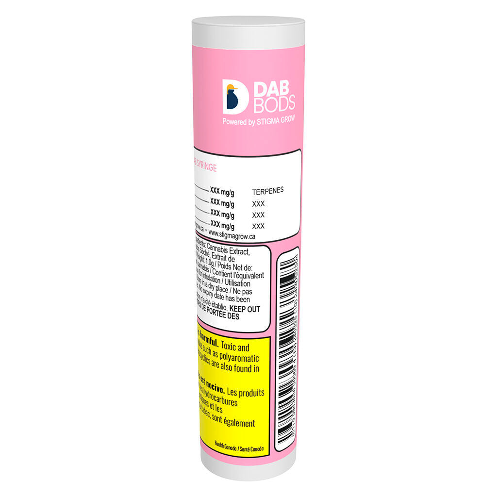 Seringue à tamponner à résine vivante Pink Frozay - 