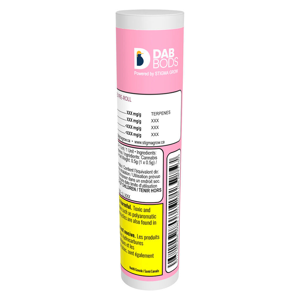 Préroulé infusé à la résine Pink Frozay - 