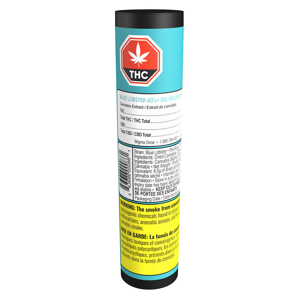 Préroulé infusé au Blue Lobster 60's+ Dbl - 
