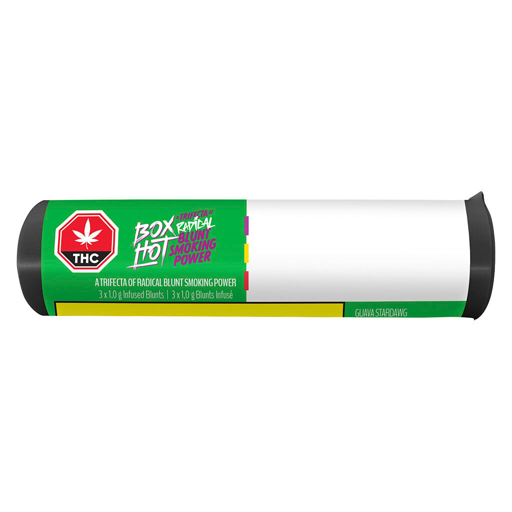 A Trifecta of Radical Blunt Smoking Power Infused Blunts - 