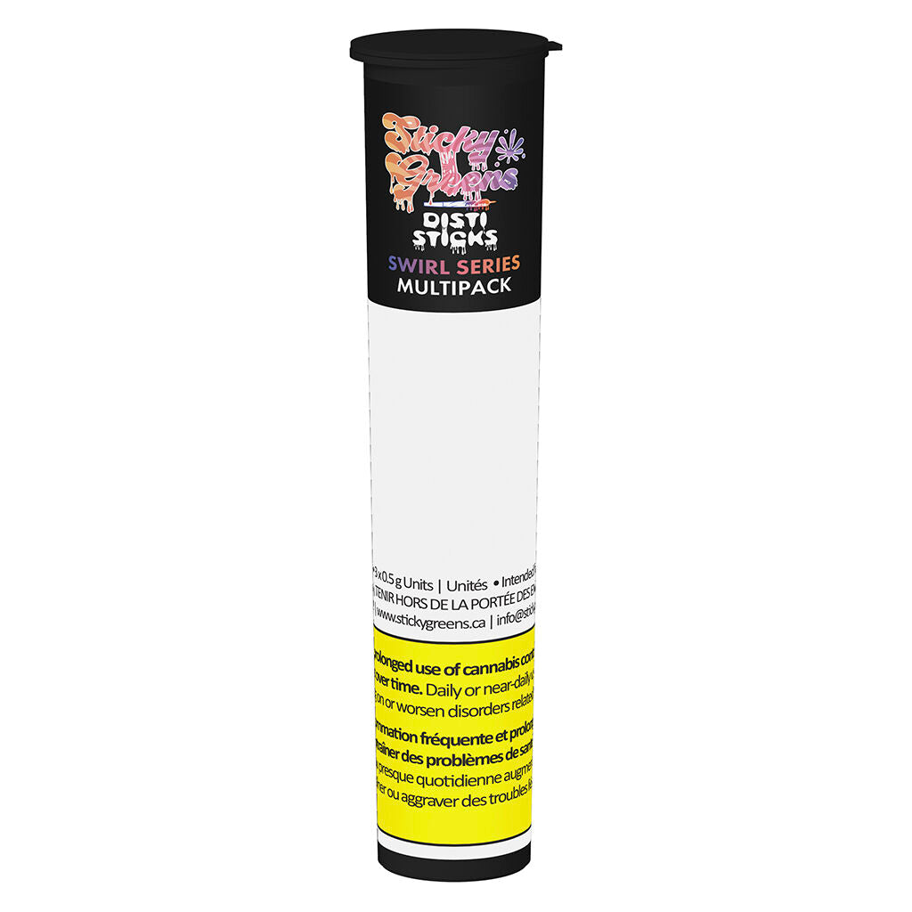Préroulé infusé Disti Sticks - Tasty Trio - Série Swirl - 