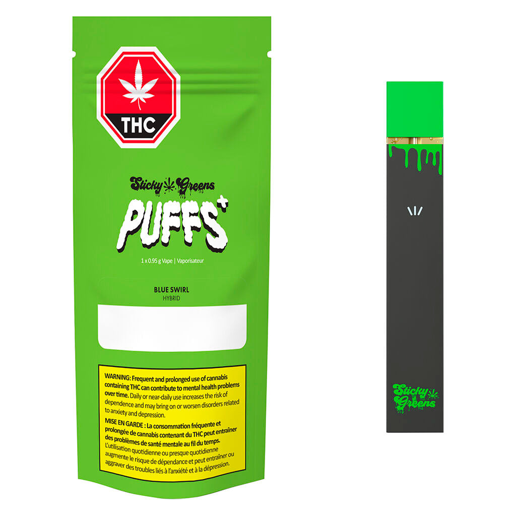 PUFFS - Blue Swirl All In One Vape - 