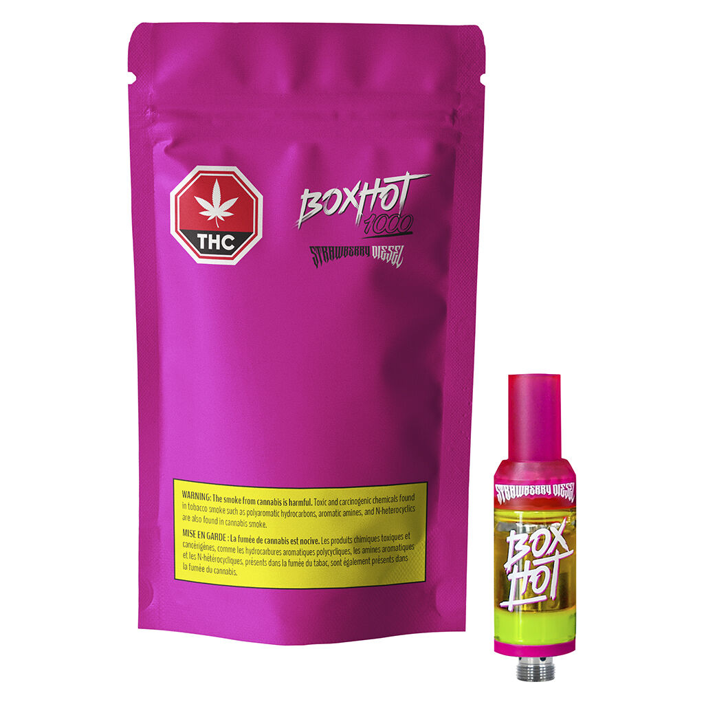 Cartouche  à filetage 510 Strawberry Diesel - 