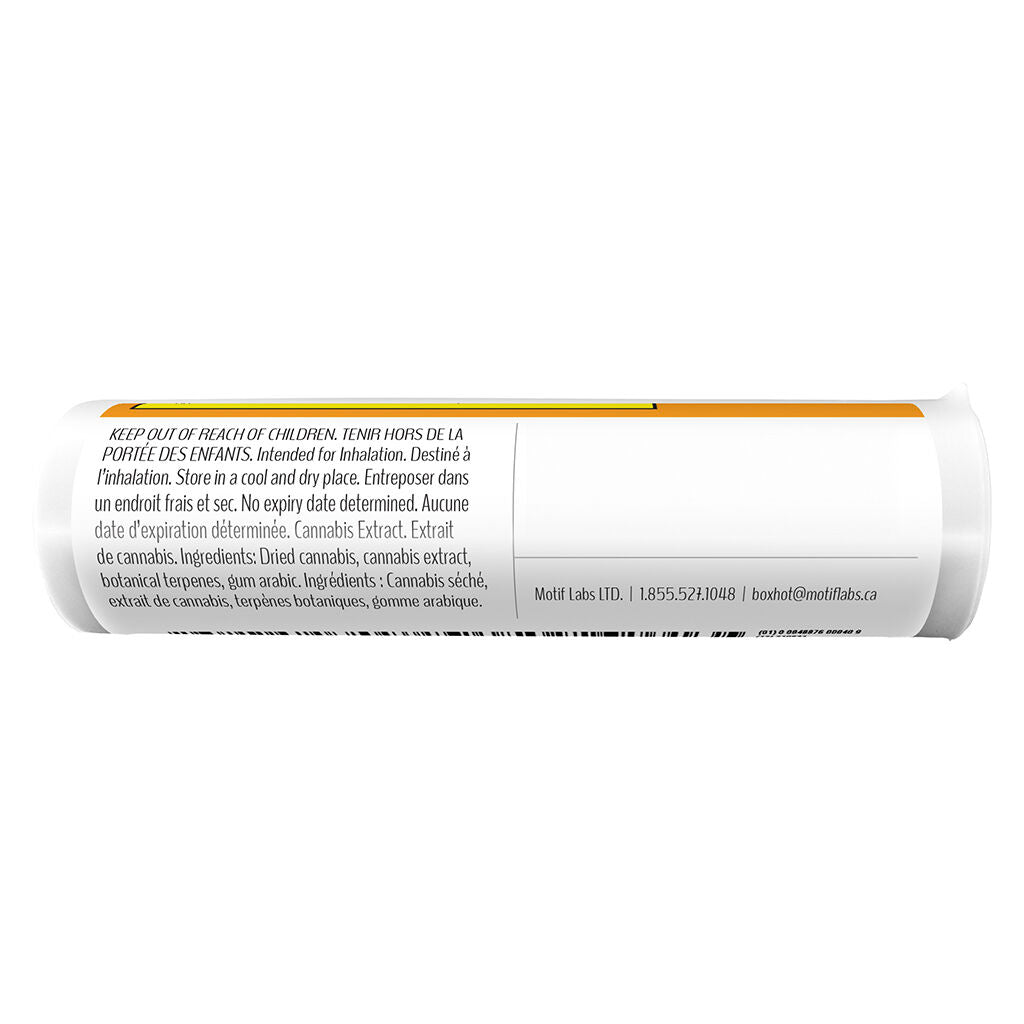 Dusties XL Retro Orange Blast Kief-Coated Infusé  Préroulé - 