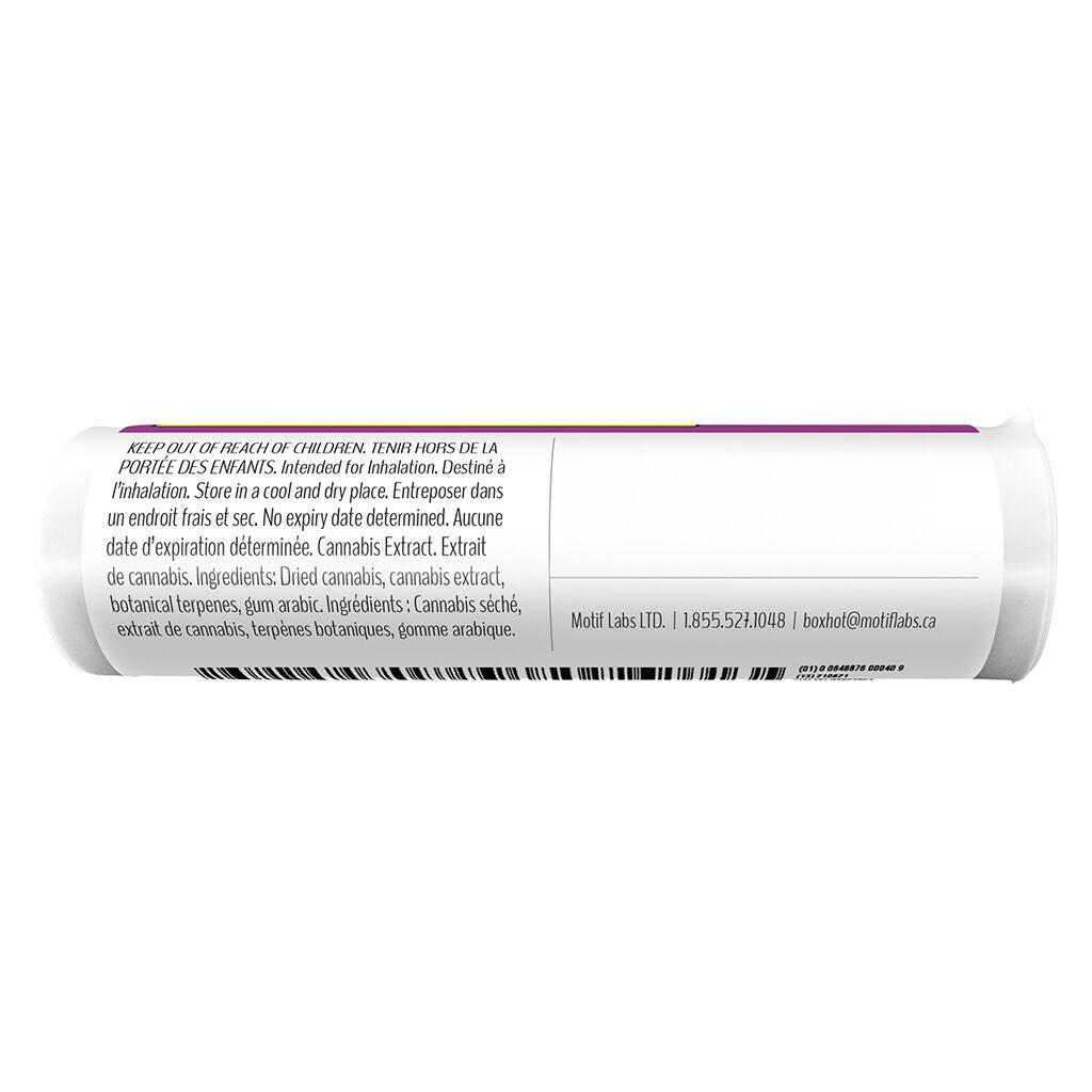 Dusties XL Retro Rainbow Burst Kief-Coated Infusé  Préroulé - 